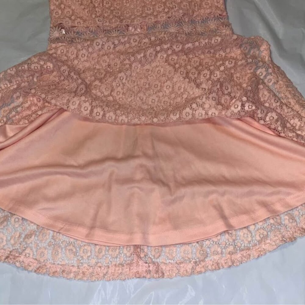 Pink Lace Dress by Iris, Juniors XL - Picture 5 of 12